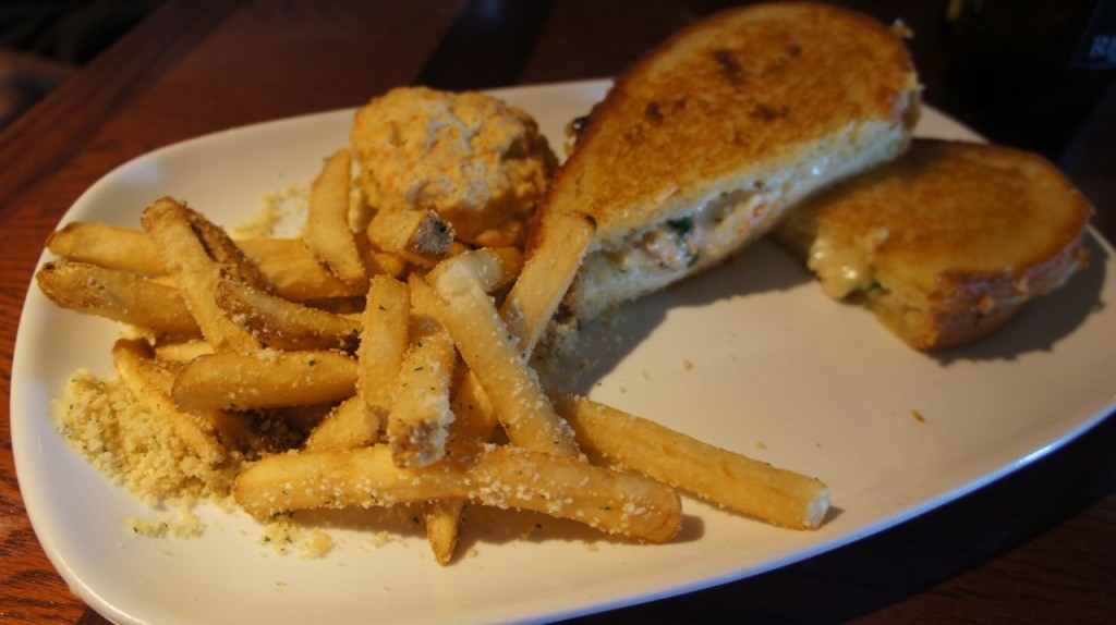 Lobster grilled cheese