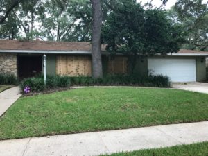 Home is boarded up for Hurricane Irma