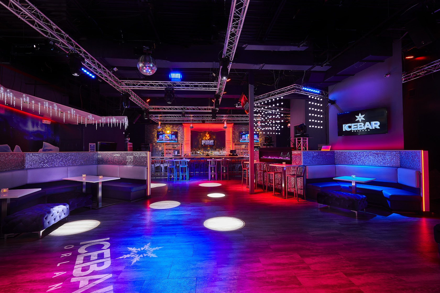 ICEBAR Orlando Fire Lounge Photo